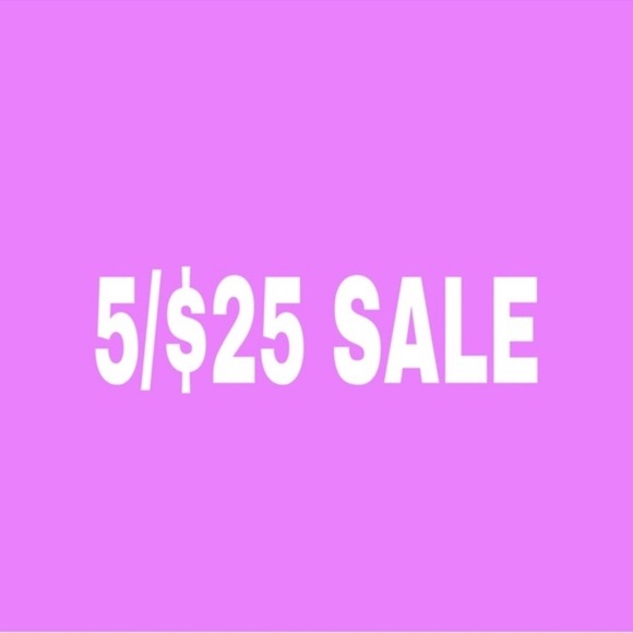 5/$25 Sale - Picture 1 of 1